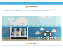 Tablet Screenshot of crunchbaby.com